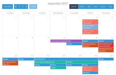 Calendar Plugins