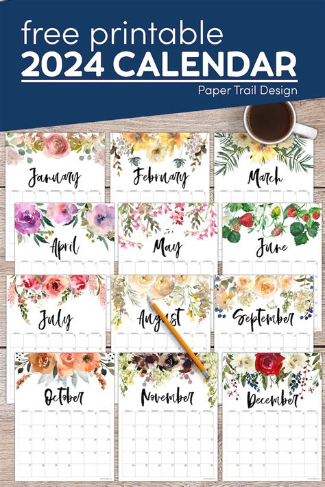 Calendar printable designs