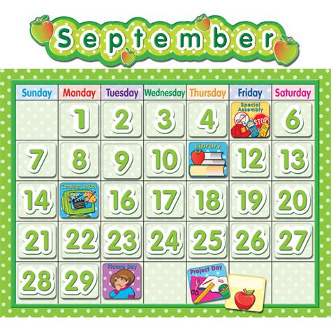 Calendar School Clipart Image 4