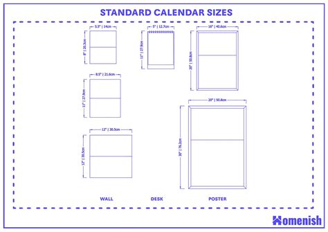 Choosing the Right Calendar Size