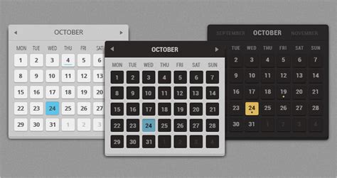 Calendar Variations