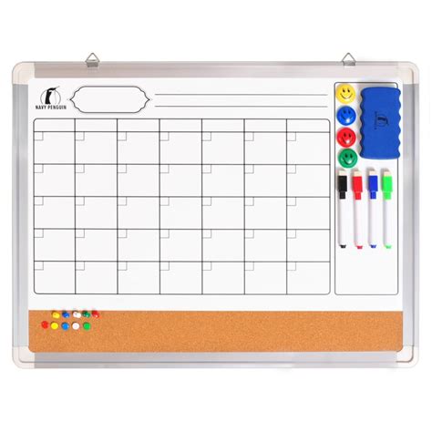 Calendar Whiteboard for Schools and Education