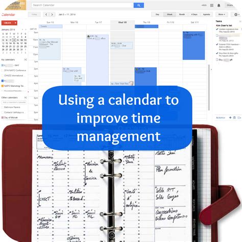 Calendars for Better Time Management