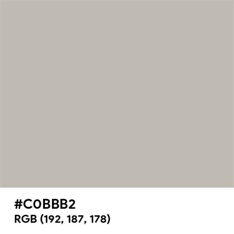 Calming grey color palette