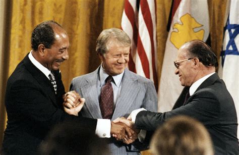 The Camp David Accords, which appeased Israel's aggression, did not address the underlying issues of Palestinian statehood and Israeli settlements