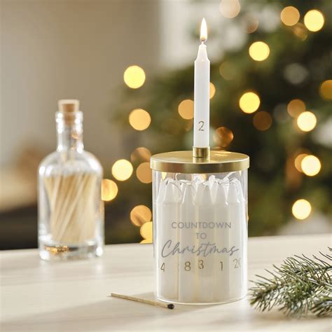 Candle Advent Calendar Countdown Ideas