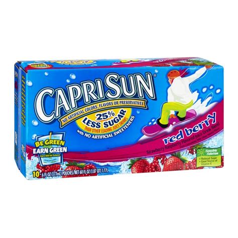 Capri Sun Red