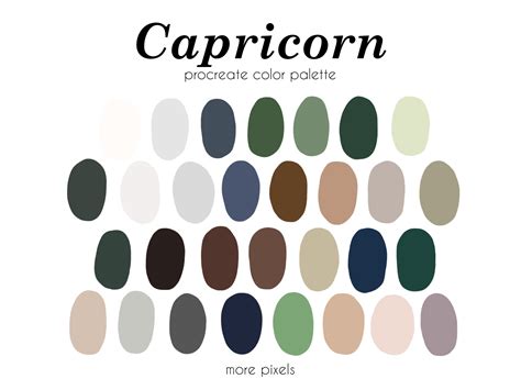 Capricorn Color Palette