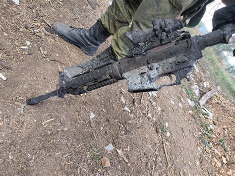 Captured M4 Rifles in Ukraine Conflict