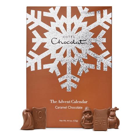 Caramel advent calendar candies