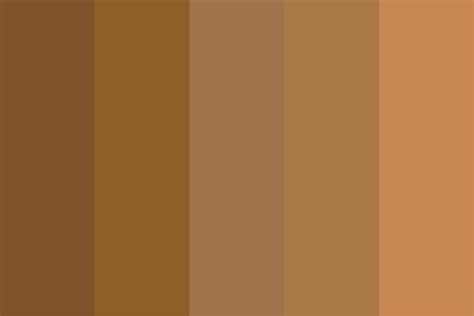 Caramel Color Swatches