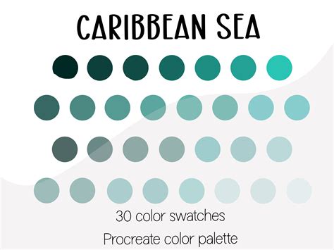 Caribbean Color Palette Inspiration