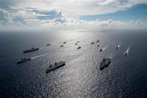 Carrier Strike Group 1 Warships