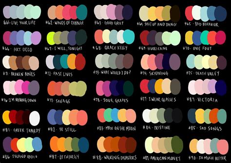 Retro Revival Color Palette Variation