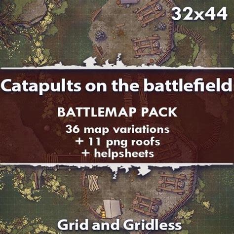 Catapults on Battlefield