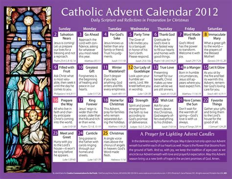 Catholic Advent Calendar