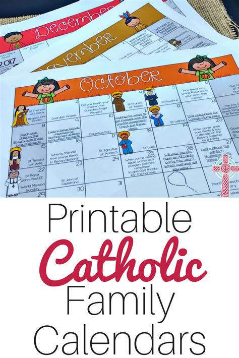 Catholic Liturgical Calendar Family Involvement