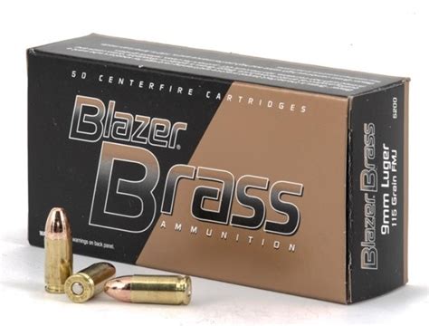 CCI Blazer Brass 9mm Luger