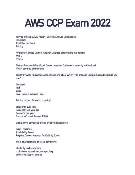 CCP Exam Locations