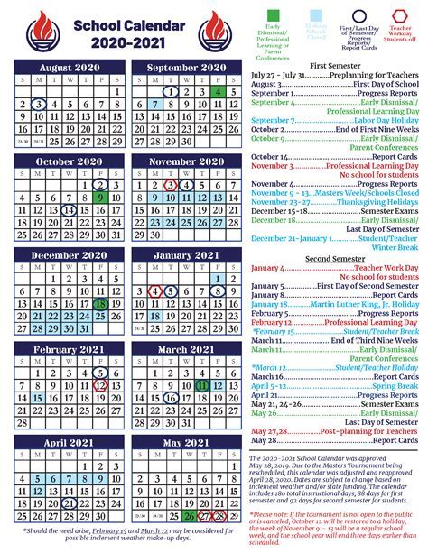 CCSD Calendar Structure