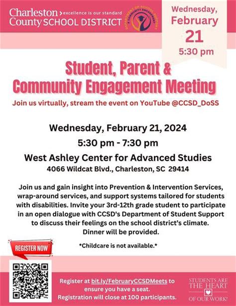 CCSD Calendar and Community Engagement