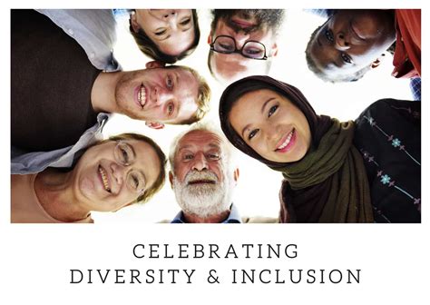 Celebrating diversity and inclusion