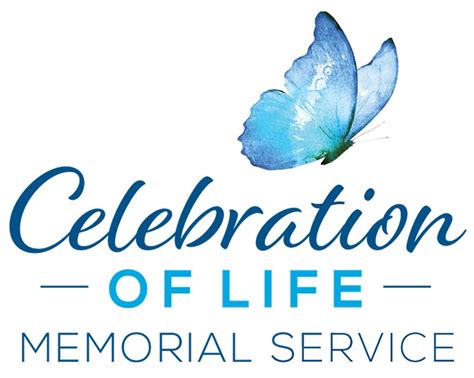 Celebration of life example