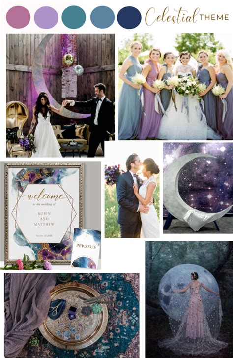 Celestial Wedding Colors