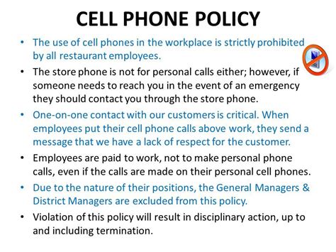 Cell Phone Policy Image 1