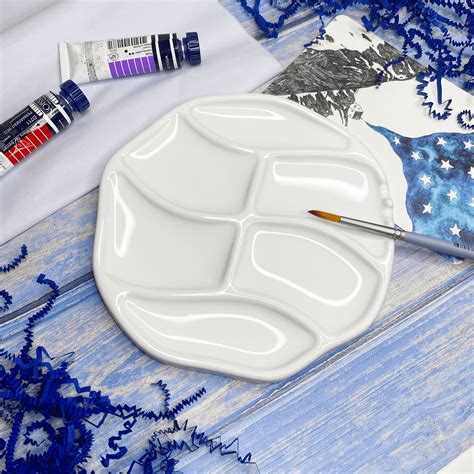 Ceramic Watercolor Palette Features