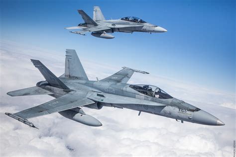 CF-188 Hornet on a mission