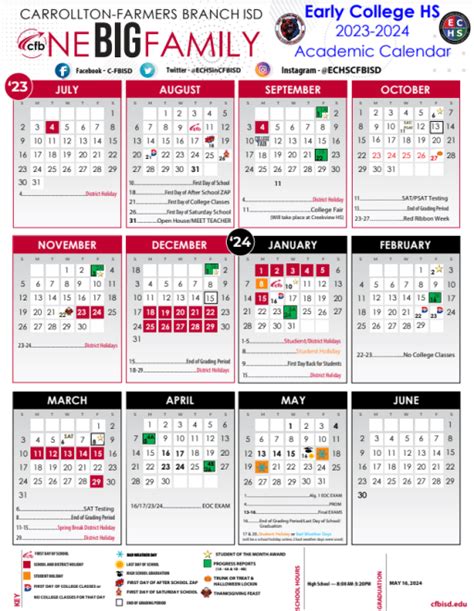 Cfbisd School Calendar Resources