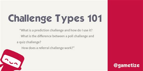 Challenge Types