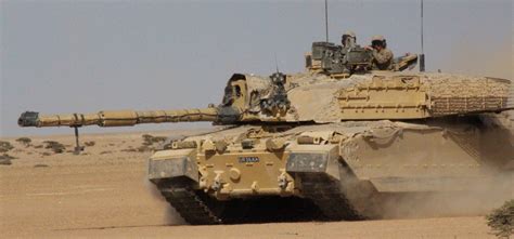 Challenger 2 Tank Desert