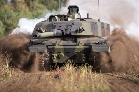 Challenger 2 Tank Front