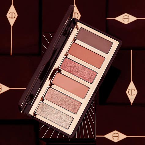 Makeup look using the Charlotte Tilbury Darling Eyeshadow Palette