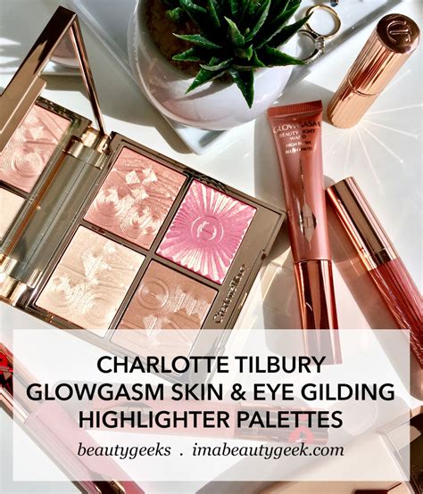 Charlotte Tilbury Glowgasm Palette Ingredients