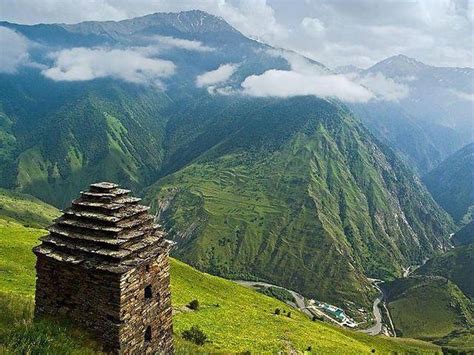 Chechnya mountain scenery