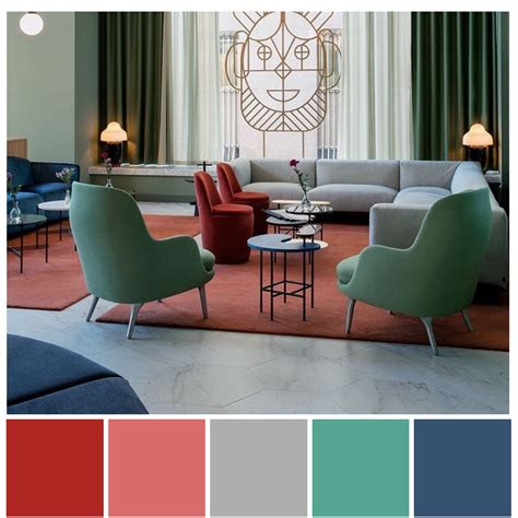 Cherry Color Palette Interior Design