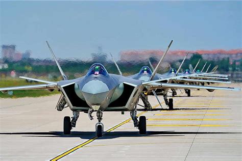 J-20 in Flight