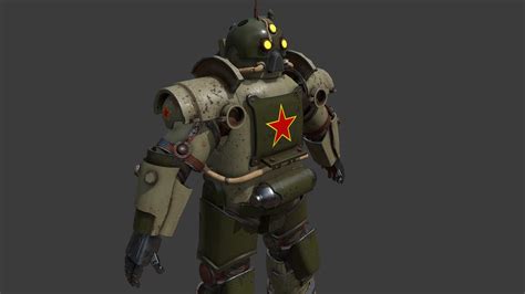 Chinese Power Armor Soldier