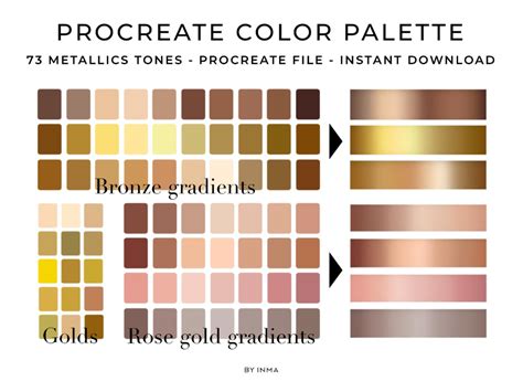 Choosing Bronze Palette