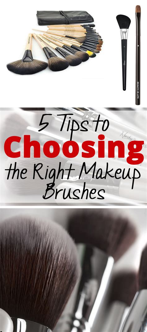 Choosing the right eyeshadow brushes