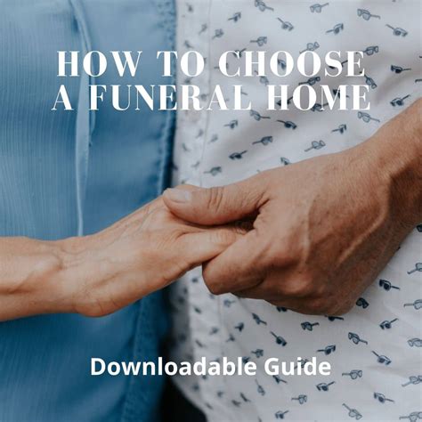 Choosing a Funeral Home