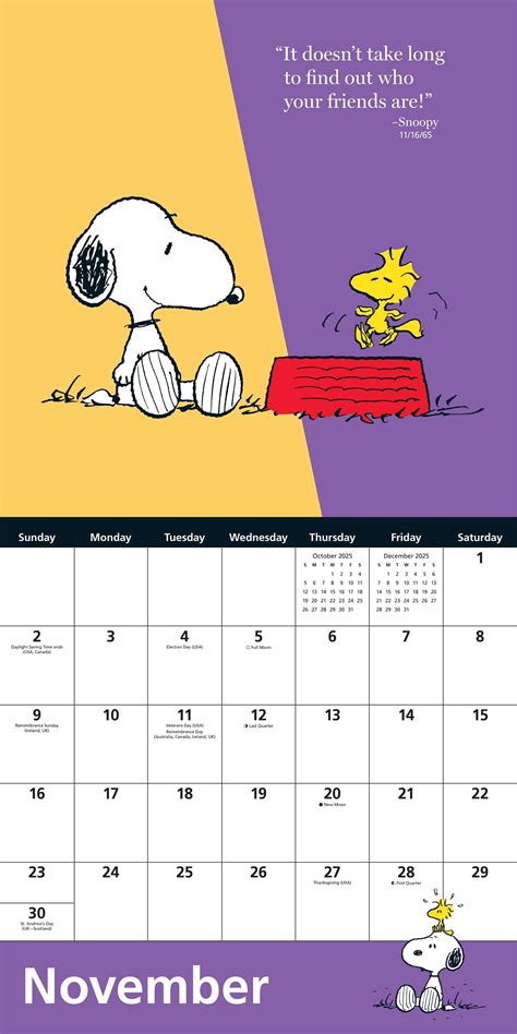 Choosing the Right Snoopy Calendar