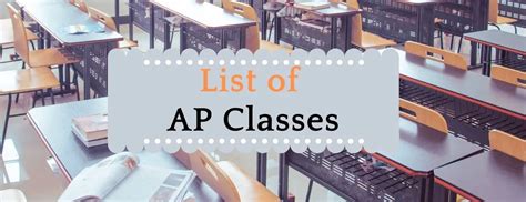 Choosing the Right AP Classes