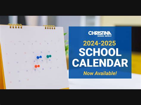 Christina School District Calendar