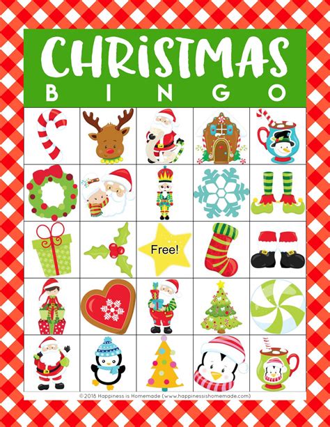 Christmas Bingo Printables