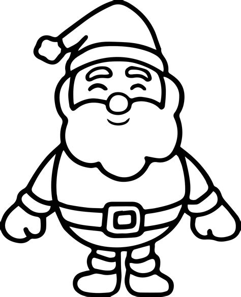 Christmas Coloring Pages with Santa Claus