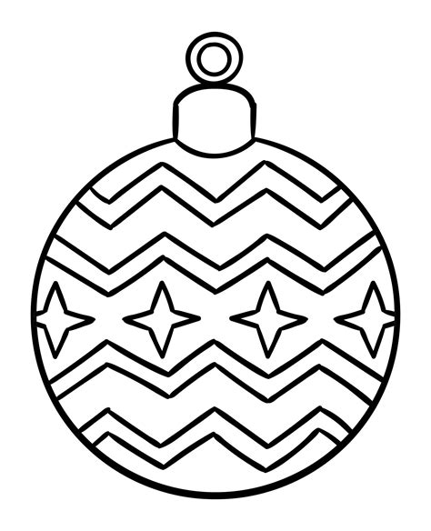 Christmas ornaments Christmas coloring printables